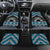 Personalised Aotearoa Niho Taniwha Motif Car Mats Blue Style