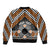 Personalised Aotearoa Niho Taniwha Motif Bomber Jacket Gold Style