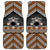 Personalised Aotearoa Niho Taniwha Motif Car Mats Gold Style