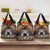 Personalised Aotearoa Niho Taniwha Motif Grocery Bag Gold Style