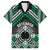 Personalised Aotearoa Niho Taniwha Motif Hawaiian Shirt Green Style