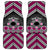 Personalised Aotearoa Niho Taniwha Motif Car Mats Pink Style