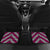 Personalised Aotearoa Niho Taniwha Motif Car Mats Pink Style