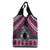 Personalised Aotearoa Niho Taniwha Motif Grocery Bag Pink Style