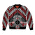 Personalised Aotearoa Niho Taniwha Motif Bomber Jacket Red Style