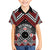 Personalised Aotearoa Niho Taniwha Motif Hawaiian Shirt Red Style