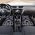 Personalised Aotearoa Niho Taniwha Motif Car Mats Violet Style