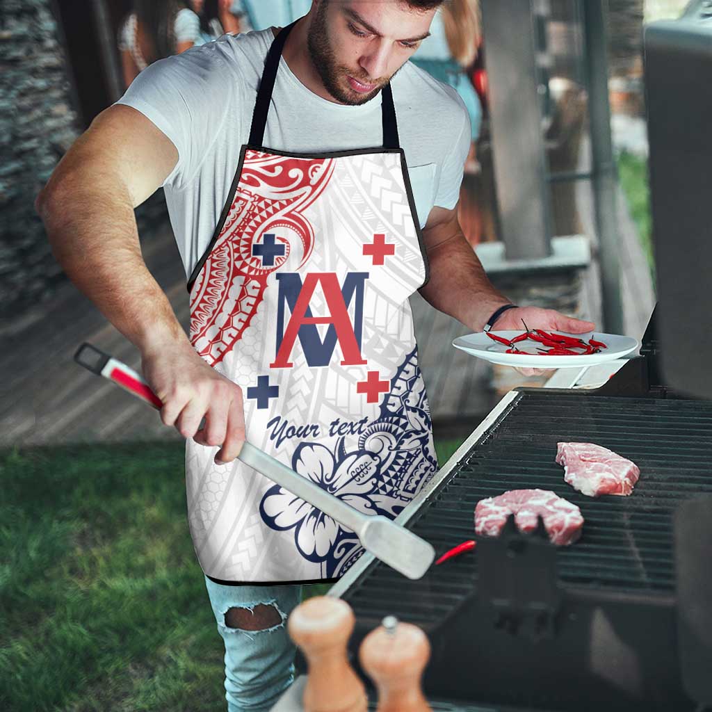Kingdom of Uvea 1842-1860 Personalized Apron Wallis and Futuna Polynesian Tribal Pattern LT9 - Polynesian Pride