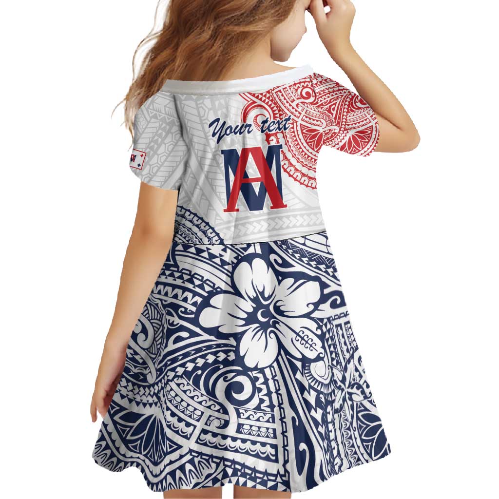 Kingdom of Uvea 1842-1860 Personalized Family Matching Long Sleeve Bodycon Dress and Hawaiian Shirt Wallis and Futuna Polynesian Tribal Pattern LT9 - Polynesian Pride