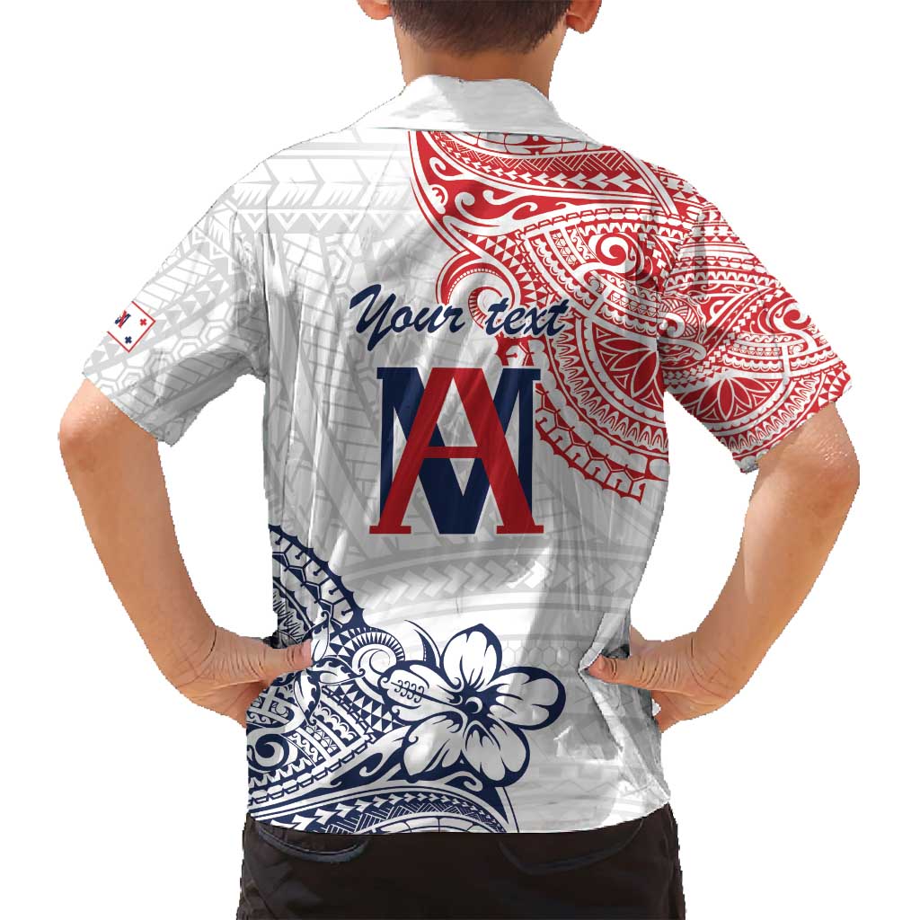 Kingdom of Uvea 1842-1860 Personalized Family Matching Summer Maxi Dress and Hawaiian Shirt Wallis and Futuna Polynesian Tribal Pattern LT9 - Polynesian Pride