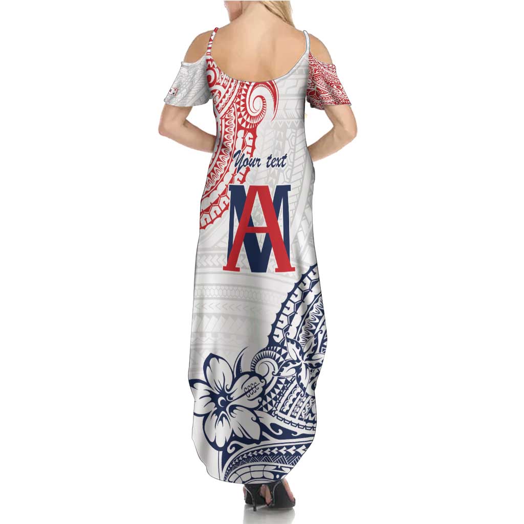 Kingdom of Uvea 1842-1860 Personalized Family Matching Summer Maxi Dress and Hawaiian Shirt Wallis and Futuna Polynesian Tribal Pattern LT9 - Polynesian Pride