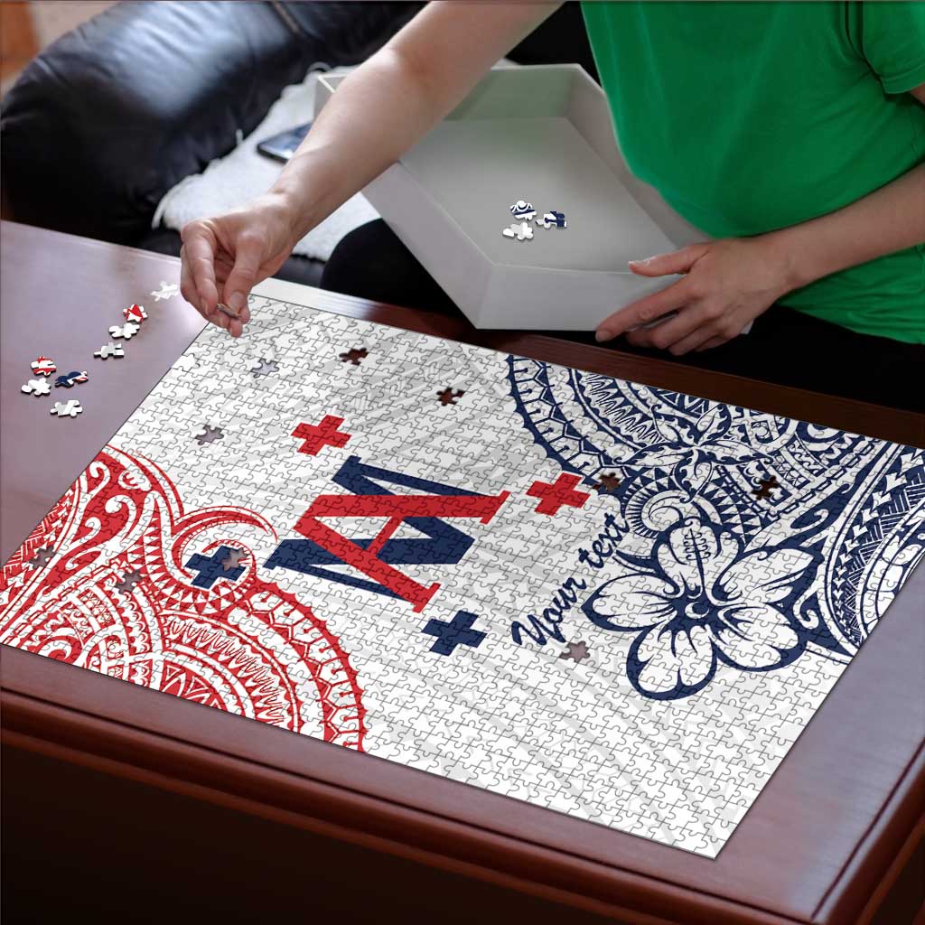 Kingdom of Uvea 1842-1860 Personalized Puzzle Wallis and Futuna Polynesian Tribal Pattern LT9 - Polynesian Pride
