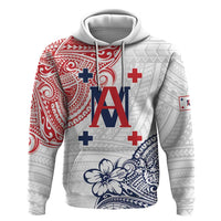 Kingdom of Uvea 1842-1860 Personalized Zip Hoodie Wallis and Futuna Polynesian Tribal Pattern