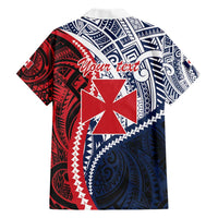 Kingdom of Uvea 1860-1886 Personalized Hawaiian Shirt Wallis and Futuna Polynesian Tribal Pattern
