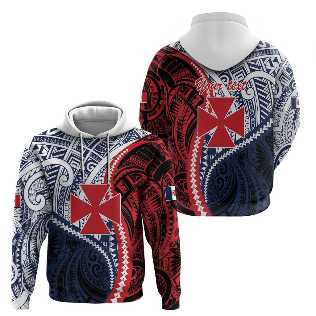 Kingdom of Uvea 1860-1886 Personalized Hoodie Wallis and Futuna Polynesian Tribal Pattern