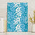 Hawaiian Lei Day Canvas Wall Art Blue Hibiscus Flowers Lei Art