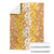 Hawaiian Lei Day Blanket Gold Hibiscus Flowers Lei Art