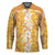 Hawaiian Lei Day Hockey Jersey Gold Hibiscus Flowers Lei Art - Polynesian Pride