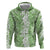 Hawaiian Lei Day Hoodie Green Hibiscus Flowers Lei Art