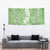 Hawaiian Lei Day Tapestry Green Hibiscus Flowers Lei Art