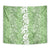 Hawaiian Lei Day Tapestry Green Hibiscus Flowers Lei Art