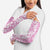 Hawaiian Lei Day Arm Sleeves Pink Hibiscus Flowers Lei Art - Polynesian Pride