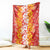 Hawaiian Lei Day Blanket Red Hibiscus Flowers Lei Art