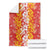 Hawaiian Lei Day Blanket Red Hibiscus Flowers Lei Art
