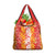 Hawaiian Lei Day Grocery Bag Red Hibiscus Flowers Lei Art