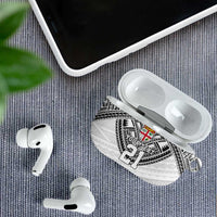 Flying Fijians Pacific Fiji Rugby Custom AirPods Case Polynesian Pattern - Polynesian Pride