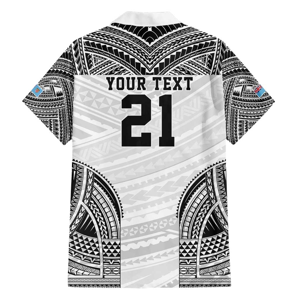 Flying Fijians Pacific Fiji Rugby Custom Family Matching Long Sleeve Bodycon Dress and Hawaiian Shirt Polynesian Pattern LT9 - Polynesian Pride