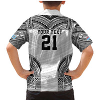 Flying Fijians Pacific Fiji Rugby Custom Family Matching Mermaid Dress and Hawaiian Shirt Polynesian Pattern LT9 - Polynesian Pride