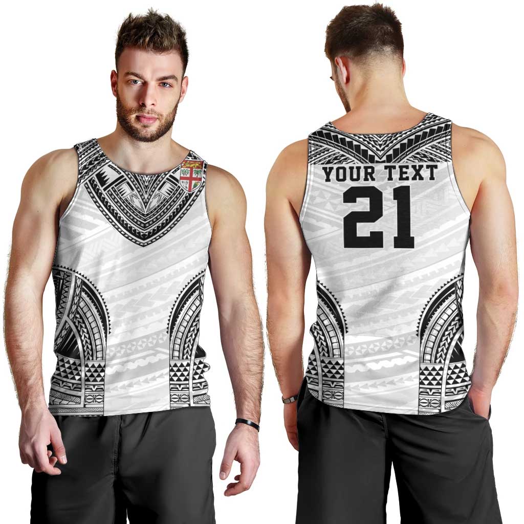 Flying Fijians Pacific Fiji Rugby Custom Men Tank Top Polynesian Pattern