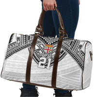 Flying Fijians Pacific Fiji Rugby Custom Travel Bag Polynesian Pattern - Polynesian Pride