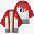 Ikale Tahi Pacific Tonga Rugby Custom Kimono Tongan Ngatu with Flag Pattern - Polynesian Pride