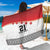 Ikale Tahi Pacific Tonga Rugby Custom Sarong Tongan Ngatu with Flag Pattern