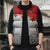 Ikale Tahi Pacific Tonga Rugby Custom Sleeveless Puffer Jacket Tongan Ngatu with Flag Pattern - Polynesian Pride