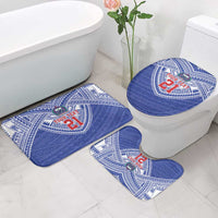 Manu Samoa Pacific Samoa Rugby Custom Bathroom Set Polynesian Pattern LT9 - Polynesian Pride