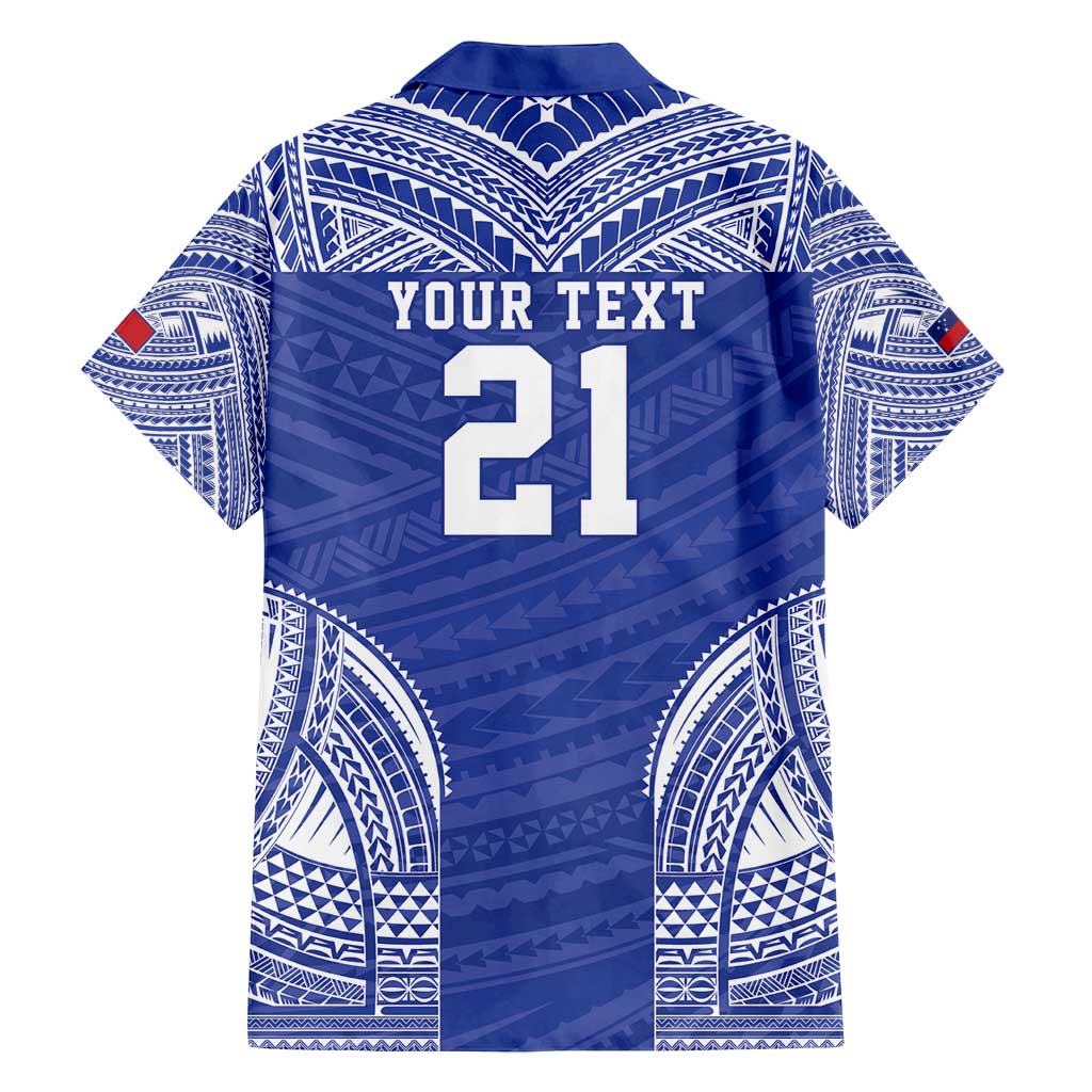 Manu Samoa Pacific Samoa Rugby Custom Family Matching Long Sleeve Bodycon Dress and Hawaiian Shirt Polynesian Pattern