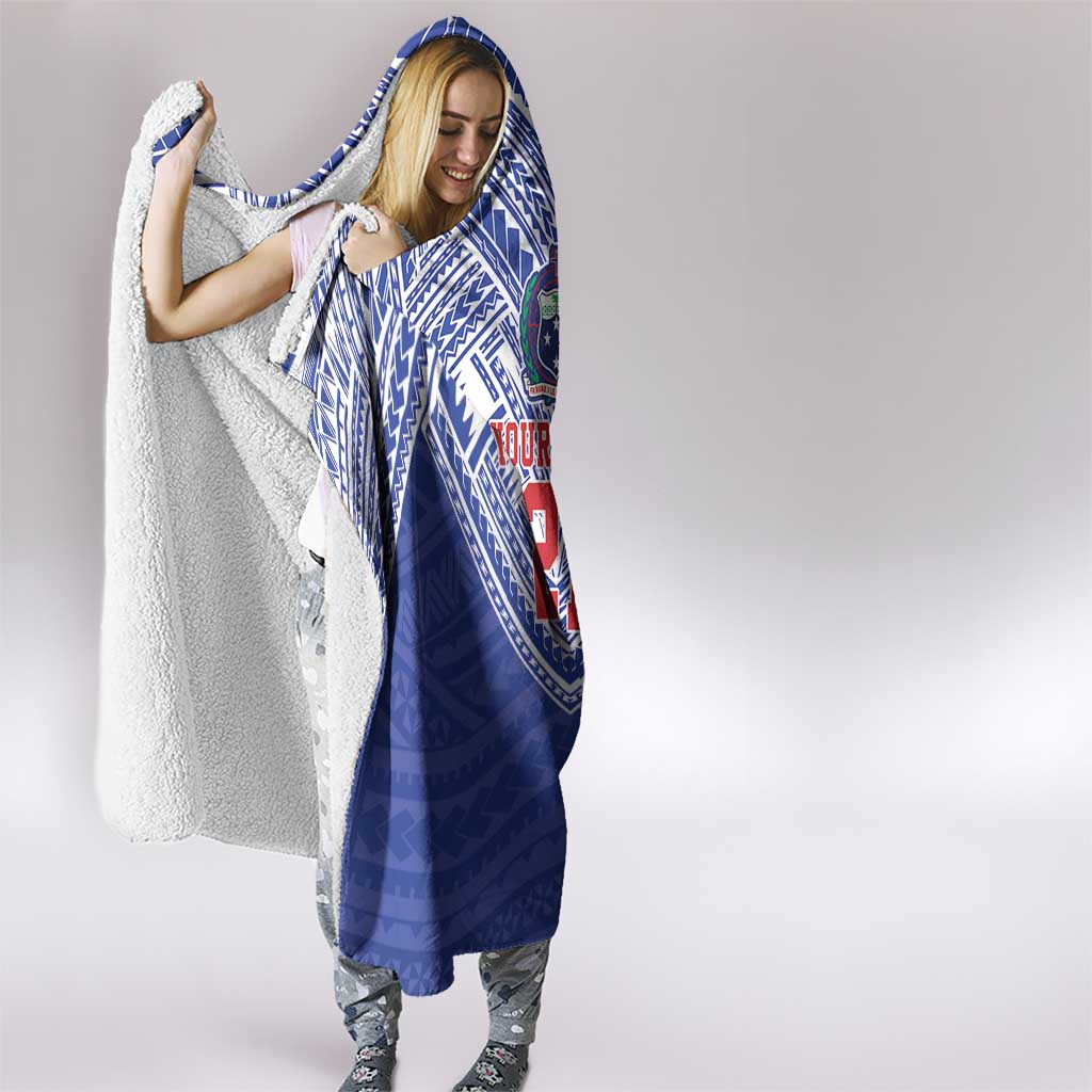 Manu Samoa Pacific Samoa Rugby Custom Hooded Blanket Polynesian Pattern LT9 - Polynesian Pride