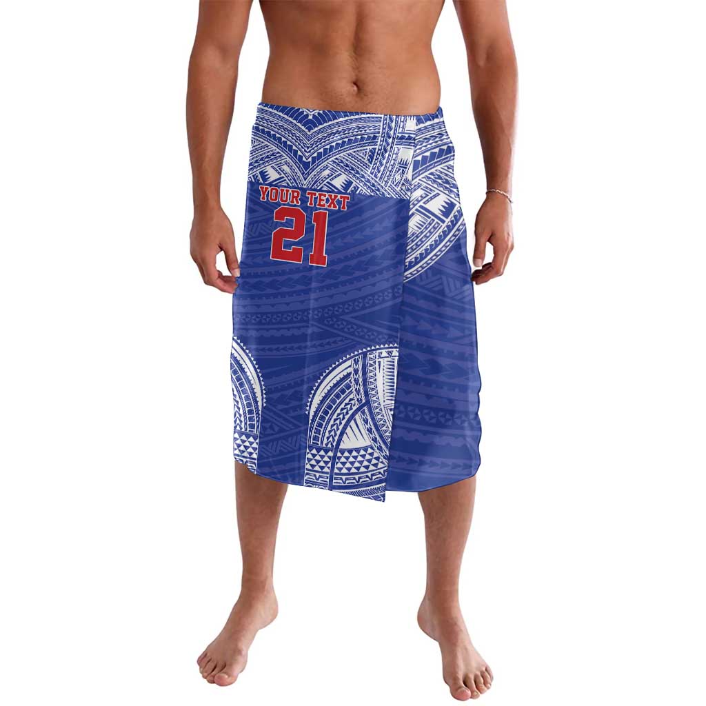 Manu Samoa Pacific Samoa Rugby Custom Lavalava Polynesian Pattern
