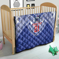 Manu Samoa Pacific Samoa Rugby Custom Quilt Polynesian Pattern