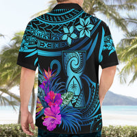 Custom Polynesian Guam Hawaiian Shirt With Latte Stone Happy Liberation Day LT9 - Polynesian Pride