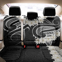 White Sunday Tokelau Gardenia Thunbergia Back Car Seat Cover Fakamalo Atu Kia Te Koutou Uma LT9 - Polynesian Pride