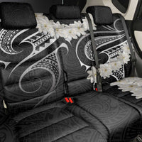 White Sunday Tokelau Gardenia Thunbergia Back Car Seat Cover Fakamalo Atu Kia Te Koutou Uma LT9 - Polynesian Pride