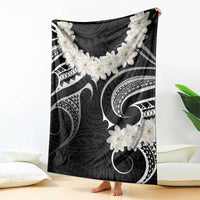 White Sunday Tokelau Gardenia Thunbergia Blanket Fakamalo Atu Kia Te Koutou Uma LT9 - Polynesian Pride