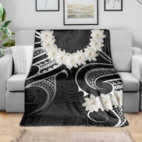 White Sunday Tokelau Gardenia Thunbergia Blanket Fakamalo Atu Kia Te Koutou Uma LT9 - Polynesian Pride