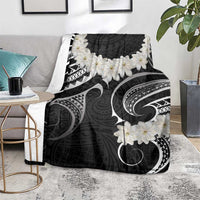 White Sunday Tokelau Gardenia Thunbergia Blanket Fakamalo Atu Kia Te Koutou Uma LT9 - Polynesian Pride