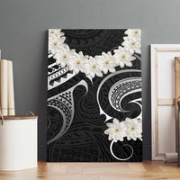 White Sunday Tokelau Gardenia Thunbergia Canvas Wall Art Fakamalo Atu Kia Te Koutou Uma LT9 - Polynesian Pride