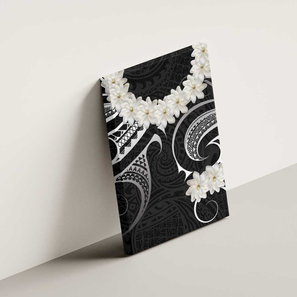 White Sunday Tokelau Gardenia Thunbergia Canvas Wall Art Fakamalo Atu Kia Te Koutou Uma LT9 - Polynesian Pride